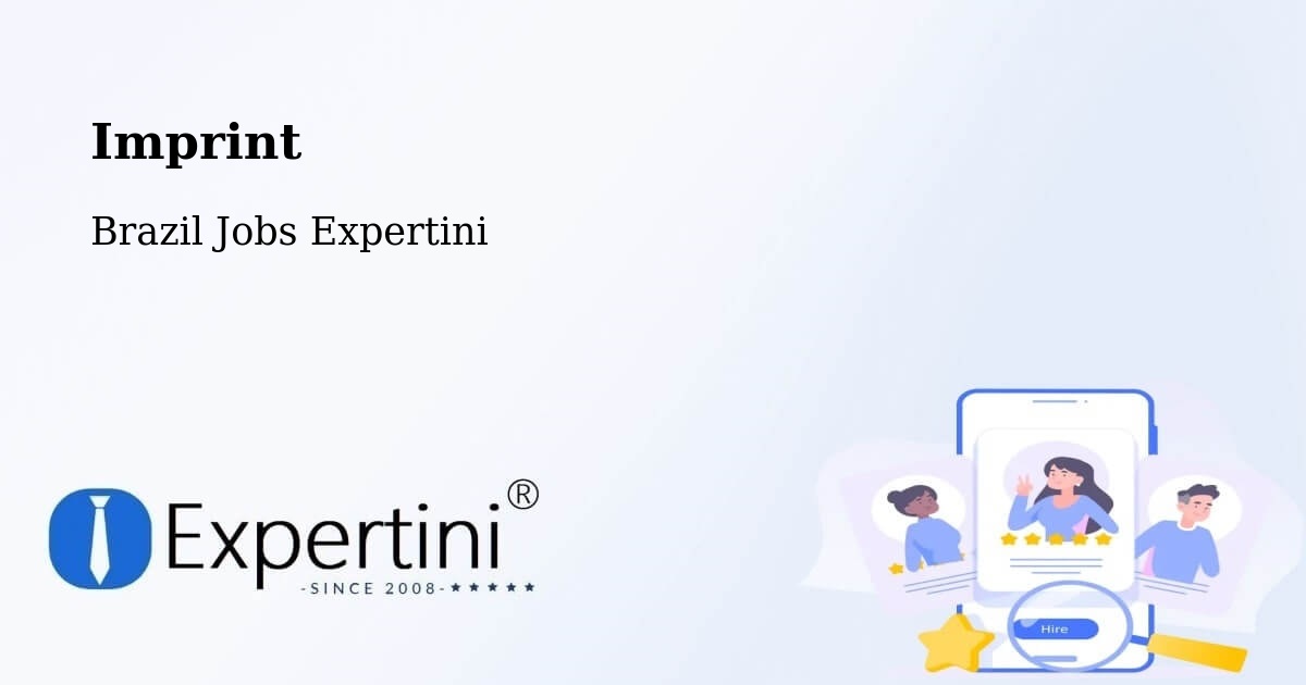 Imprint – Abadiânia - Brazil Jobs Expertini